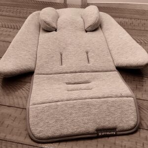 Gray Baby Stroller Seat Liner